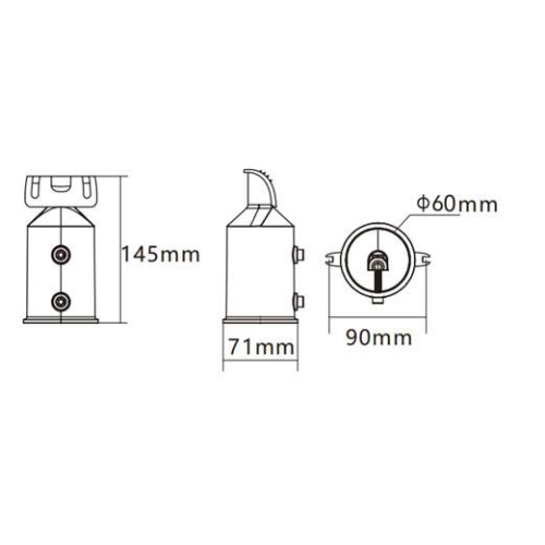 Светильник уличный светодиодный ЭРА SPP-507-0-50K-050 50Вт 5000лм 5000К КСС Ш 3 года IP65 регулируем