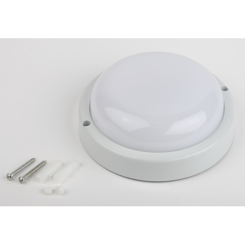 Светильник ЖКХ светодиодный ЭРА SPB-201-1-65K-008 IP65 8Вт 6500К D140 круг СВЧ с датчиком движения
