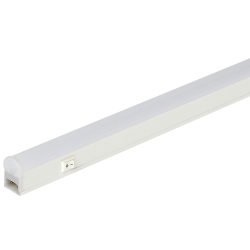 Линейный светодиодный светильник ЭРА LLED-01-08W-4000-W 8Вт 4000K L574мм с выключателем