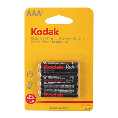 Kodak  R03-4BL EXTRA HEAVY DUTY  Эл.пит.