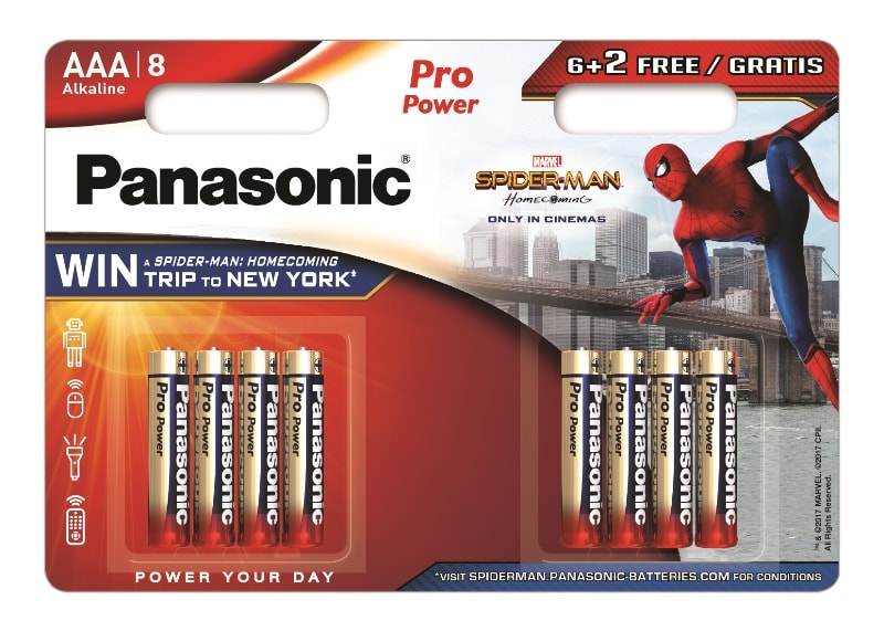 Panasonic        LR03   PRO POWER  BL*6 (4+2) батарейка