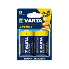 Varta      ENERGY  4120  LR20 BL*2 Эл.пит.