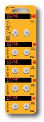 Kodak AG4 (377) LR626, LR66 [KAG4-10] MAX Button Cell эл.пит. (100/1000/98000)