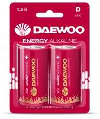 DAEWOO LR20 BL2 ENERGY Alkaline Эл.пит.