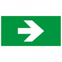 Пиктограмма ЭРА INFO-SSA-119 бэклит 259x128мм Стрелка без текста SSA-103