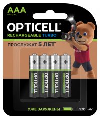 Аккумулятор OPTICELL TURBO  HR03 BL4 (970 mAh) (4/48)