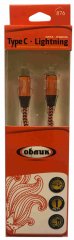 Кабель Type C to Lightning цветной 876