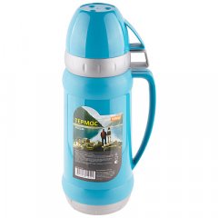 Термос в пластиковом корпусе со стеклянной колбой ACQUA, 1,0 л (2 чашки) 008239