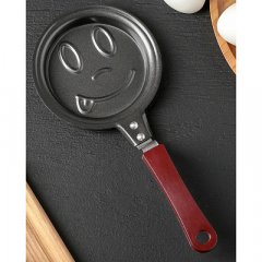 Сковорода мини фигурная Смайл (углеродистая сталь) 108187