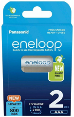 Акк. Panasonic   eneloop BK-4MCDE/2BE 800mAh AAA  R03 BL2