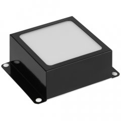 Светильник светодиодный ЭРА Грильято Домино SPO-651-3-4K-B8 8Вт 4000К 84х84мм GL15 100х100 черный