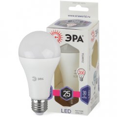 Лампочка светодиодная ЭРА STD LED A65-25W-860-E27 E27 / Е27 25Вт груша холодный дневной свет