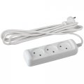 Удлинитель электрический ЭРА  U-3-10m-2x1 без заземления 3 розетки 10м ПВС 2x1мм2 10А