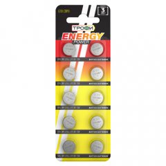 Трофи G10 (389) LR1130, LR54 ENERGY POWER Button Cell (200/1600/123200)