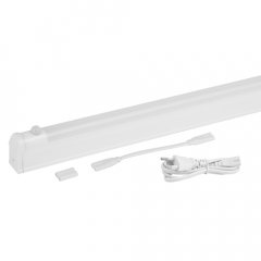Линейный светодиодный светильник ЭРА LLED-02-08W-4000-MS-W 8Вт 4000K L574мм с датчиком движения