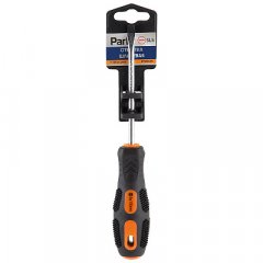 Отвертка Park Strom SL5x10cм, двухкомпонентная рукоятка, шлицевая  356006