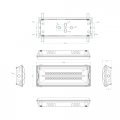Аварийный светильник светодиодный ЭРА DPA-301-1-65 постоянный/непостоянный 40LED 3ч IP65