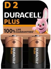 DURACELL  LR20  BL2  PLUS  (2/20/3300) Эл.пит.