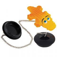 Пробка для ванной декоративная Крокодил 970056