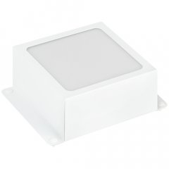 Светильник светодиодный ЭРА Грильято Домино SPO-651-3-4K-W8 8Вт 4000К 84х84мм GL15 100х100 белый