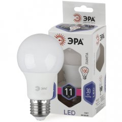 Лампа светодиодная ЭРА STD LED A60-11W-860-E27 11Вт груша холодный дневной свет Е27