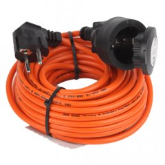 Удлинитель силовой ЭРА UPx-1e-3x0.75-10m в бухте c заземлением 1 розетка 10м ПВС 3х0.75мм2