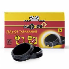 LOVH002N Гель от тараканов в ловушке, 6 шт. Nadzor/24