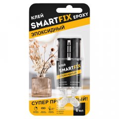 SFE006P Клей эпоксидный двухкомпонентный SmartFix EPOXY, 6 мл/72/12 РОС ШК