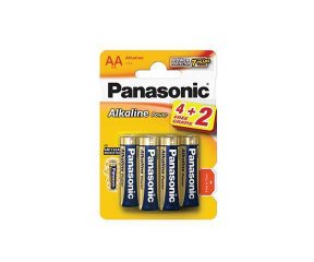 Panasonic        LR6     PRO POWER  BL*6 (4+2) батарейка
