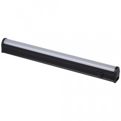 Линейный светодиодный светильник ЭРА LLED-01-04W-4000-B 4Вт 4000K L314мм с выключателем черный