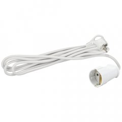 Удлинитель электрический ЭРА  UX-1е-3m с заземлением 1 розетка 3м ПВС 3x0,75мм2 10А