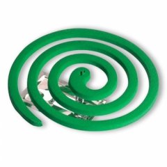 ISM004C Спирали от комаров малодымные без запаха зеленые 10штук в упаковке Nadzor/60