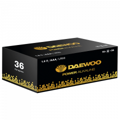 DAEWOO LR03 Pack-36 Power Alkaline Эл.пит.