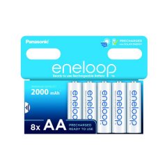 Акк. Panasonic   eneloop BK-3MCDE/8BE(BK-3MCDE/8HH) 2000mAh AA R6  BL8