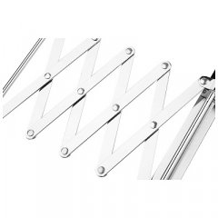 Зеркало косметическое M-1612 двустороннее (Х5) настенное (диаметр:17см, хром.металл, стекло) 310452