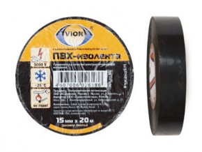 Изолента_15мм*20м черная AVIORA (305-004)