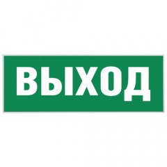 Самоклеящаяся этикетка ЭРА INFO-SSA-111 330х120мм  Выход-EXIT  SSA-101/DPA-301