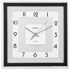 Часы настенные кварцевые ENERGY модель ЕС-11 квадратные 009311
