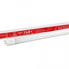 Лампа светодиодная ЭРА RED LINE ECO LED T8-24W-840-G13-1500mm G13 24Вт трубка стекло нейтральный бел