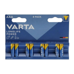 Varta    LONGLIFE POWER (4903) LR03 BL8 Эл.пит.